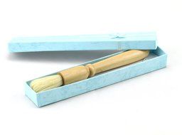 18cm Coffee Grinder Cleaning Brush,7inch Grinder Brush, Natural Wood Handle Bristles Wood Dusting Espresso Brush... N2