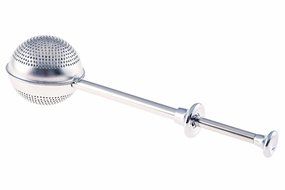 Vivian Stainless Steel Long Handled Tea Ball Strainer Tea Infuser N2