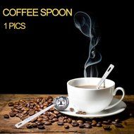Premium Coffee Scoop, Anxinke 15ML Stainless Steel Measuring Coffee Spoon with Long Handled N2