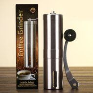 Tobson Stainless Steel Manual Portable Coffee Grinder-Perfect Coffee Grinder for French Press, Espresso or as... N4