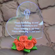 Gift Garden Heart Shaped LED Light N20