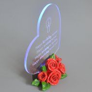 Gift Garden Heart Shaped LED Light N21