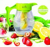 SPECIAL - Fruit &amp; Tea Infusion Pitcher - FREE Beverage Infused Recipe Ebook - Water &amp; tea infuser jug includes... N8