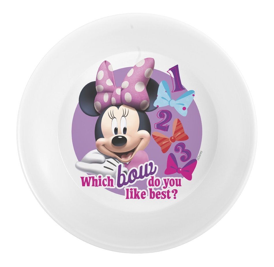 Minnie 5.5 Inch Round Melamine Bowl