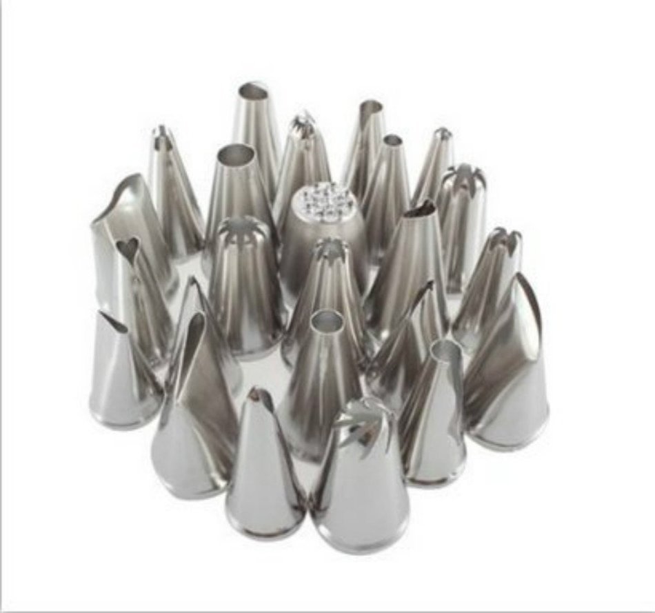 Prettysell&reg; Diversity Pastry Icing Piping Bag Nozzle Tips Fondant Chocolate Cake Sugar Craft Tool Decorating Pen... N2