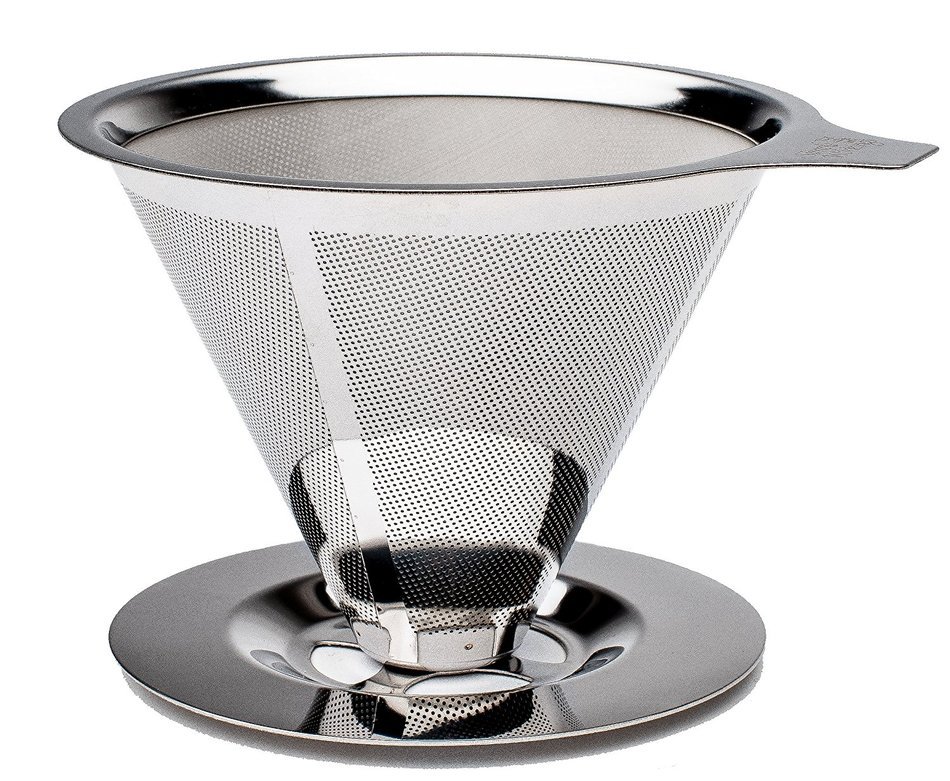 BEST CONE COFFEE LOVERS FILTERS for Premium Taste & Smell, BONUS Brush, Perfect Filter for Camping, Work, & at... N9