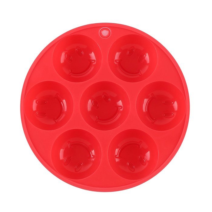 Pparty 7cavity Silicone Chocolate Cake Mold Tray for Candy Fondant Pudding Jelly Gummy -Kids Household for Holiday... N2