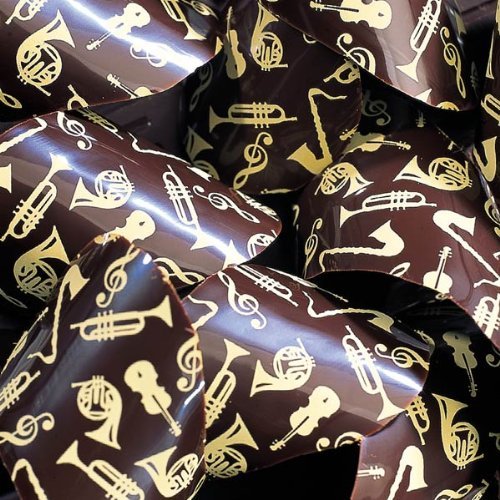 Chocolate Transfer Sheet: Thin Stripes, 15 Sheets N58