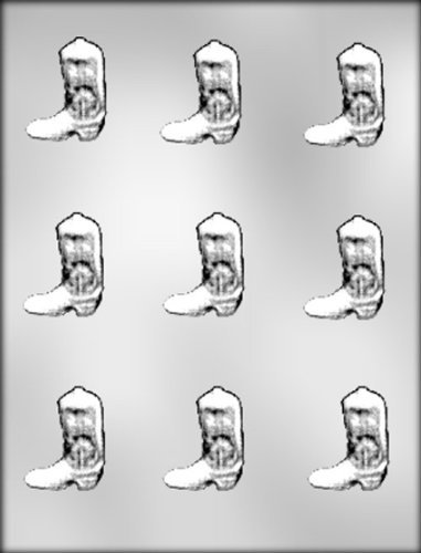 CK Products 1-5/8-Inch Cowboy Boot Chocolate Mold