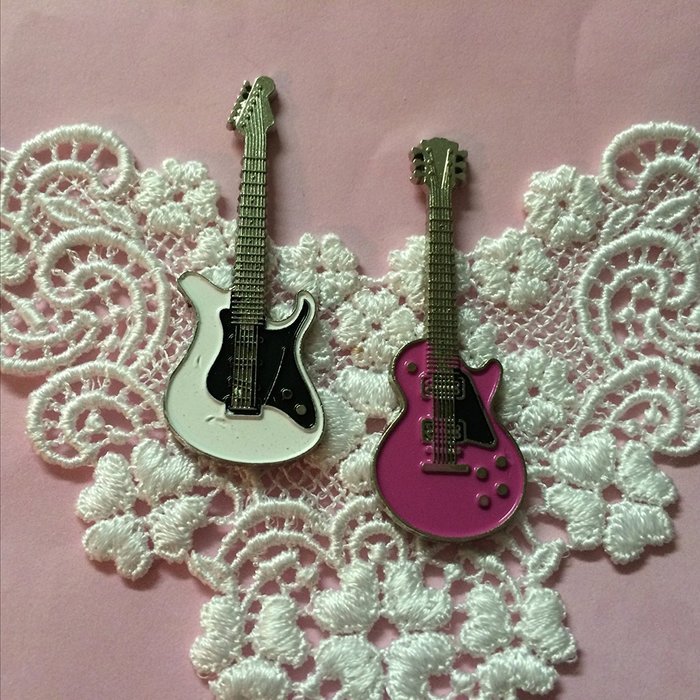 Guitars Silicone Mold By Oh! Sweet Art FDA Approved for Food