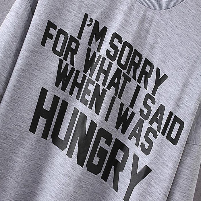 Pullover Tops,Morecome Women Ladies Letter Print Long Sleeve Sweatshirt Loose Blouse N47