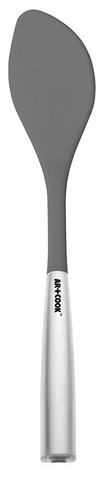 Art and Cook Spoon Spatula Zinc Positive Collection, Charcoal