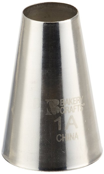 Oasis Supply No.1A Round Decorating Tip, Large N2