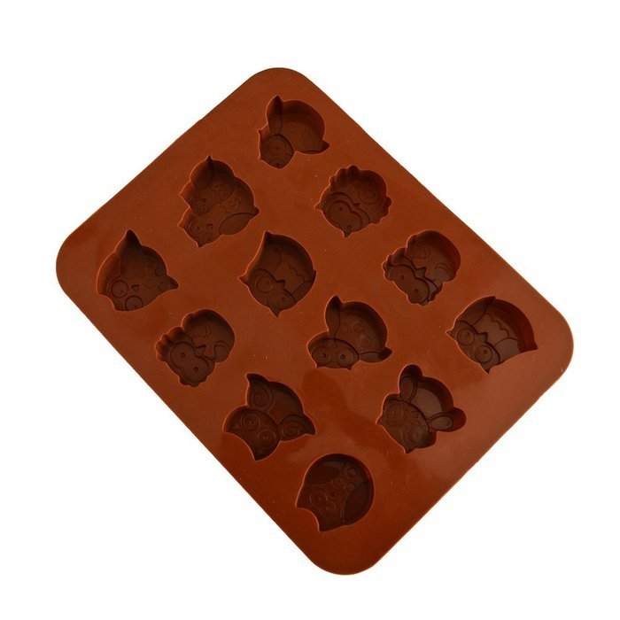 DONGYA Silicone Chocolate Ics Cake Mold (Gift) N4