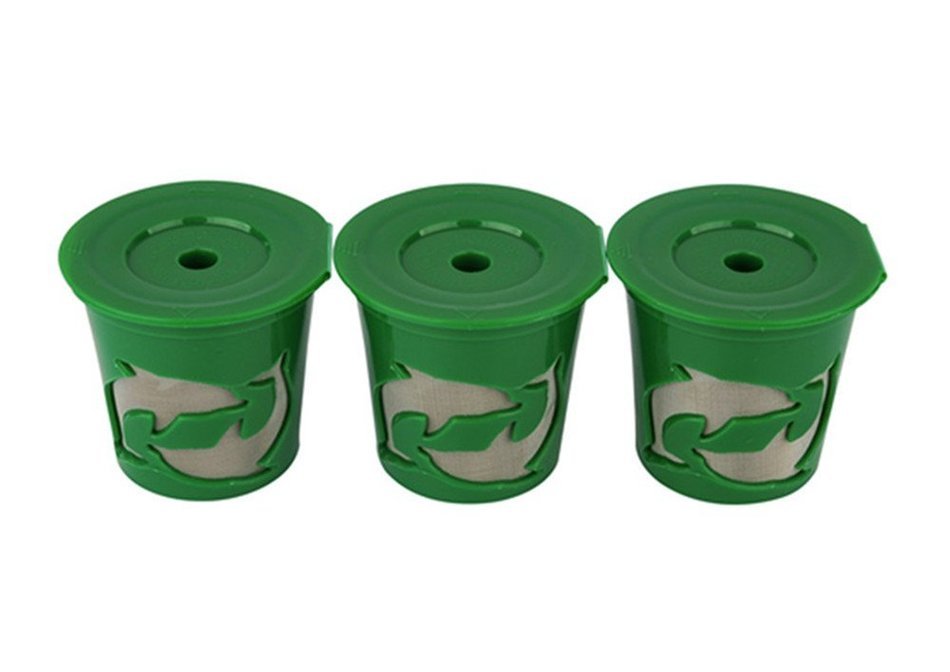 Gutens Reusable K-Cups 3 Count for Keurig K-Cup Brewer K75, K45, B60, B70, B130, K40, B40, K60, B145, B150, B140... N4
