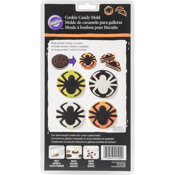 Wilton 2115-2500 Spider Cookie Candy Mold