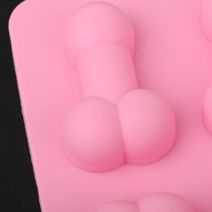 Novelty Penis Willy Dicky Silicone Chocolate Cake Jelly Mould Tray 8 Grids N7