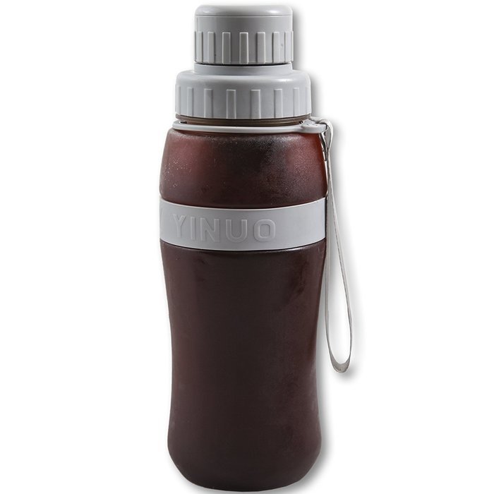 EZE Homegoods Cold Brew Iced Coffee Maker Travel Bottle (Grey) - 28 oz = 829 ML. N3