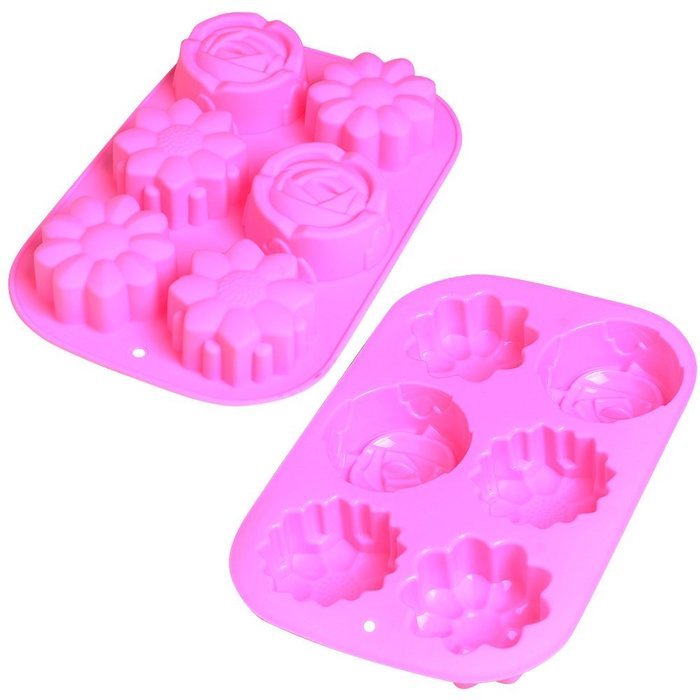 CHICHIC Snowflake Silicone Mold for Homemade Soap, Cake, Cupcake, Pudding, Jello, Bread, Muffin, Christmas Holiday...