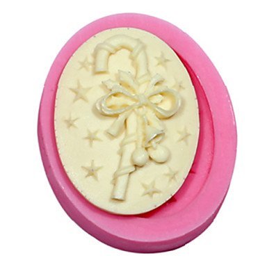 Y&XL&H Cameo Walking Stick Silicone Mold Silicone Gift Mold For Fondant Fimo Gum Paste & Soap Chocolate