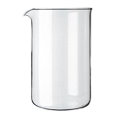 Bodum Transparent Glass Spare Coffee Maker Beaker 12 Cup 1.5L (51oz)