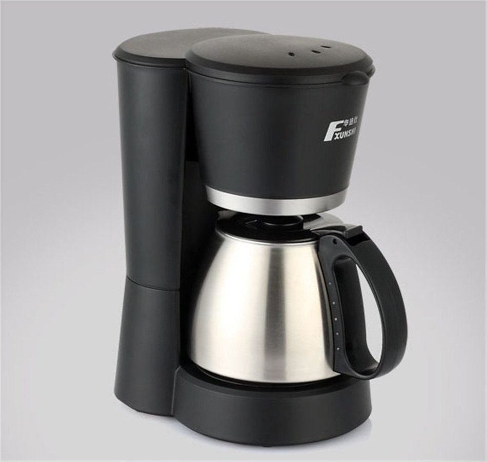Royal- MD-210S American Style Fully Automatic Drip Coffee Machine Anti-dry Thermal Insulation Coffee Pot 0.6L N4