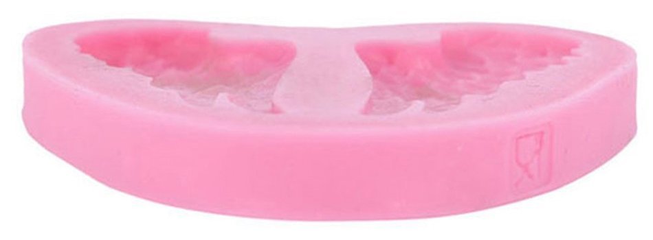 C-Pioneer Lovely Silicone Fairy Wings Baker Sugar Embossing Craft Mould Maker Pastry Tool N3