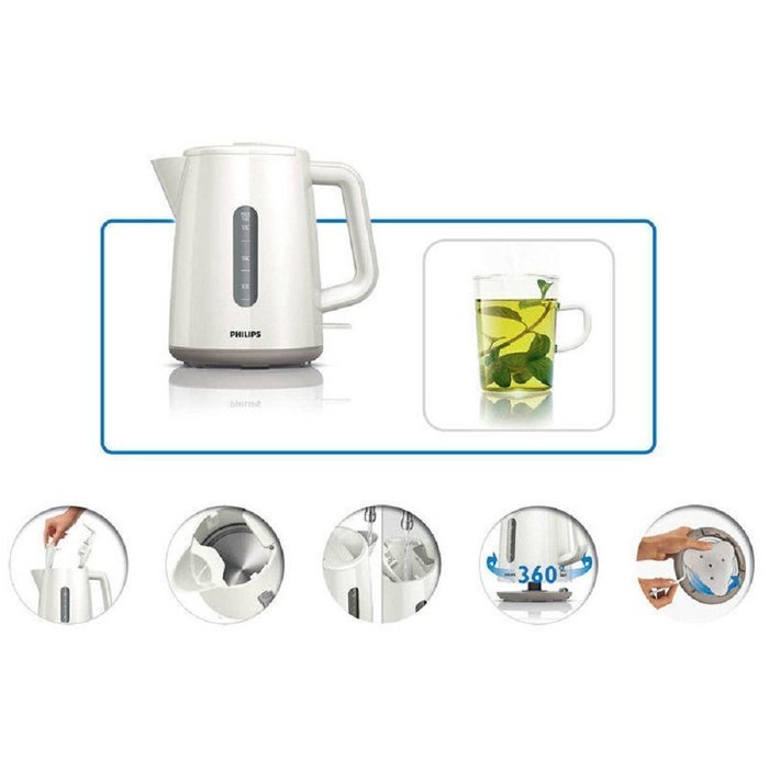 Philips HD9300 Electric Water Kettle Teapot 1.6L Coffee Tea 2400W 220V Kettle N5