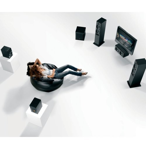 KEF C3 Bookshelf Speaker - Black (Pair) N2