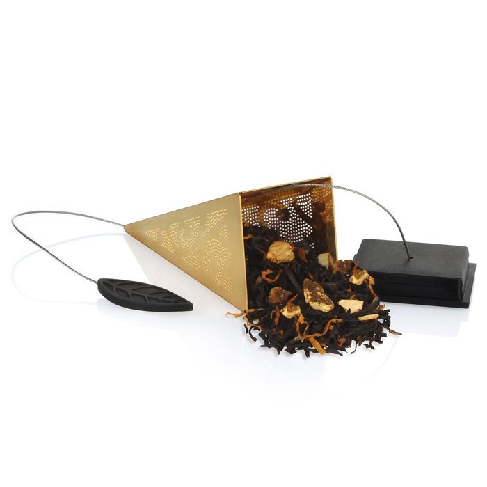 NEW Tea Forte Icon Au Gold Loose Tea Infuser N3