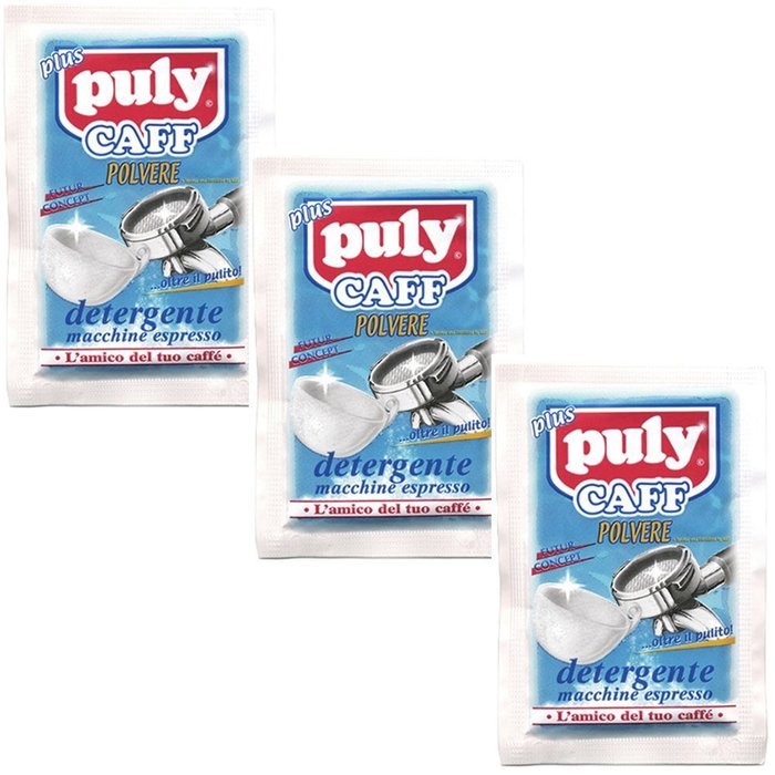 Puly Caff Plus Espresso Machine Cleaner - Three 20g Packets N2