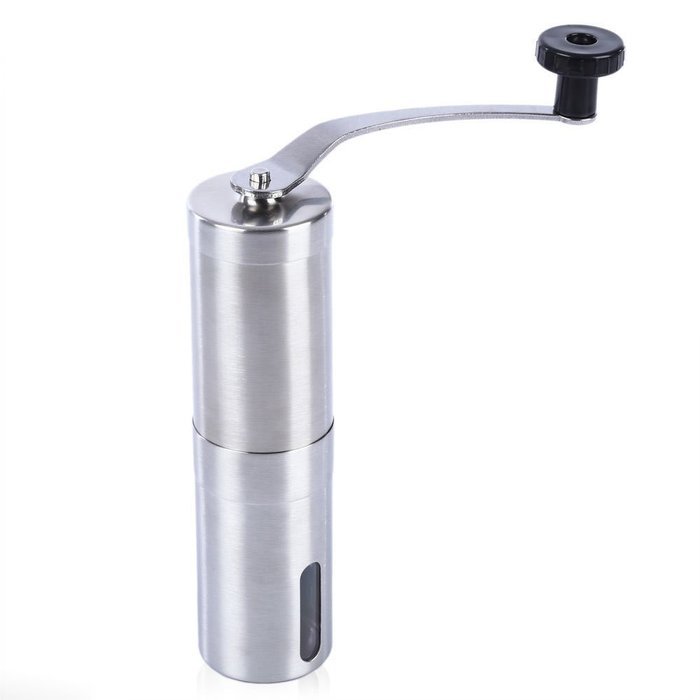 Stainless Steel Ceramic Burr Portable Hand Crank Manual Coffee Grinder Mill N3