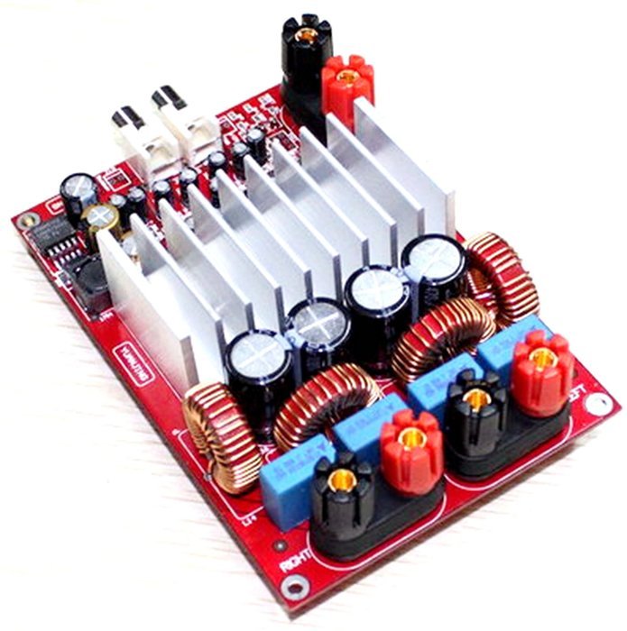 YJ Assembled TAS5630+OPA163 High Power Class D Digital Amplifier Board 300W+300W 4ohm N2