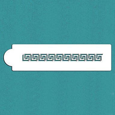 Y&XL&H Greek Key Cake Stencil, Cake Side Stencil, Stencil for Cake Decorating, Wall Decorating Stencil