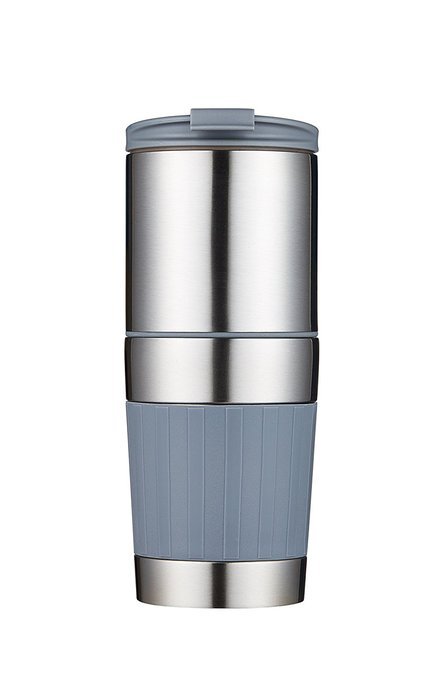 FLYHIGH Fashionable Protable Stainless Steel Vacuum Cup Coffee Maker with 6 Coler N5