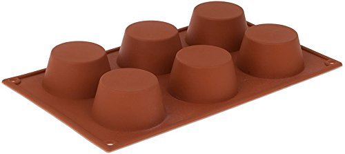 Pavoni Orange Nonstick - 6 Muffins N3