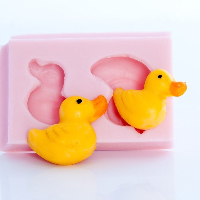 Tiny Rubber Duck Silicone Mold Food Safe Fondant, Chocolate, Candy, Resin, Polymer Clay, Jewelry, Craft Mold.... N4