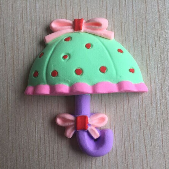 HORIEN Mushroom Umbrella Shape 3D Silicone Cake Fondant Mold