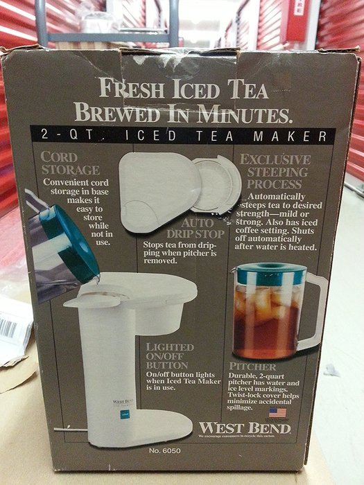 NEW West Bend 2 Qt ICE TEA Maker