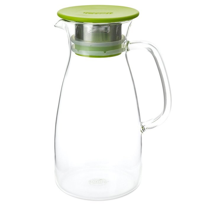 FORLIFE Mist Glass Ice Tea Jug , 34-Ounce, Turquoise N2