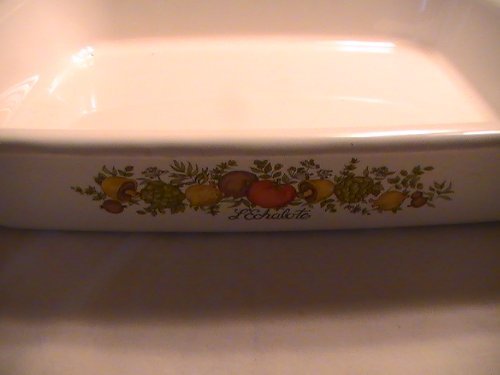 Corning Spice of Life 14" Rectangular Roaster A-21 N2