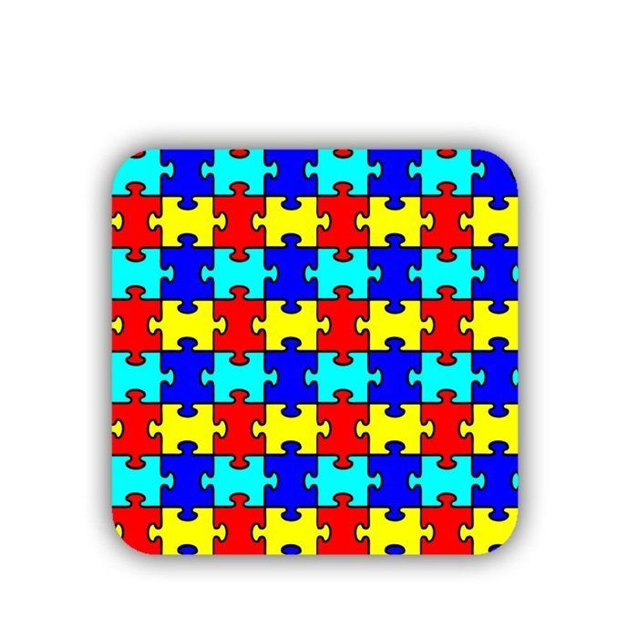 Generic Printing Autism Cup Coaster Mdf Material Differently N3