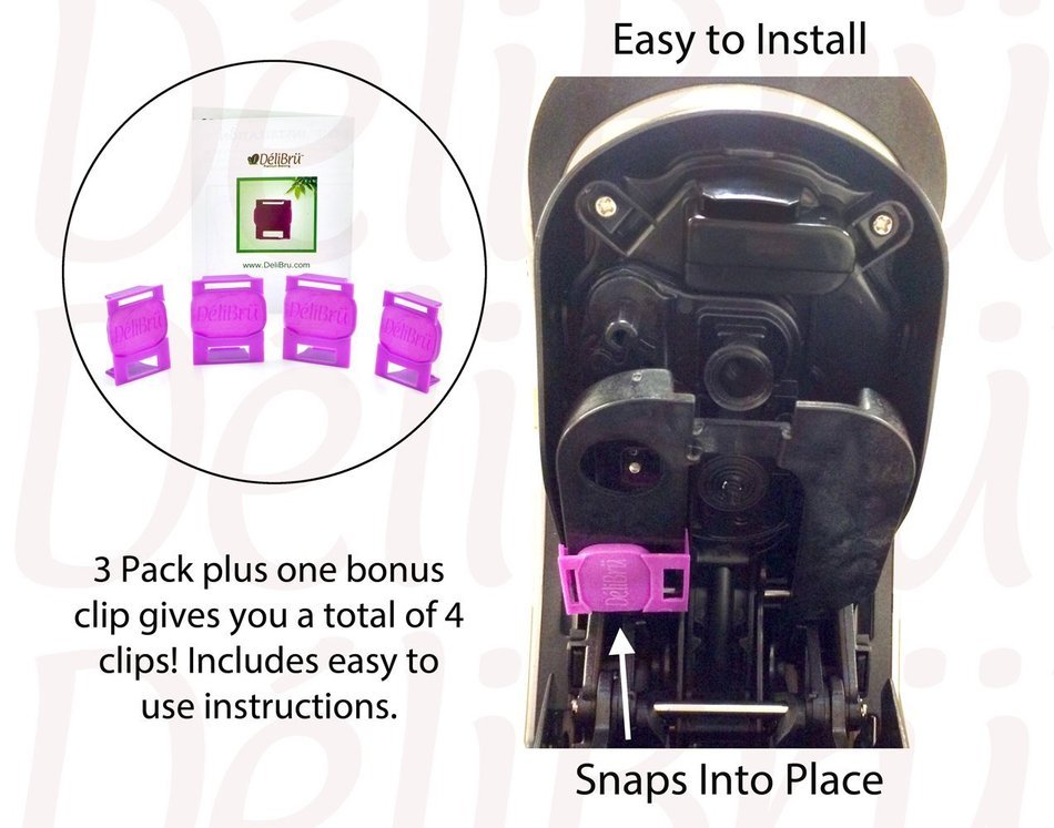 4Pack Freedom Clip - Delibru Smart Clip Brews Any Brand K-Cup Coffee Pods in Keurig 2.0 Coffee Maker k-cup Keurig... N7