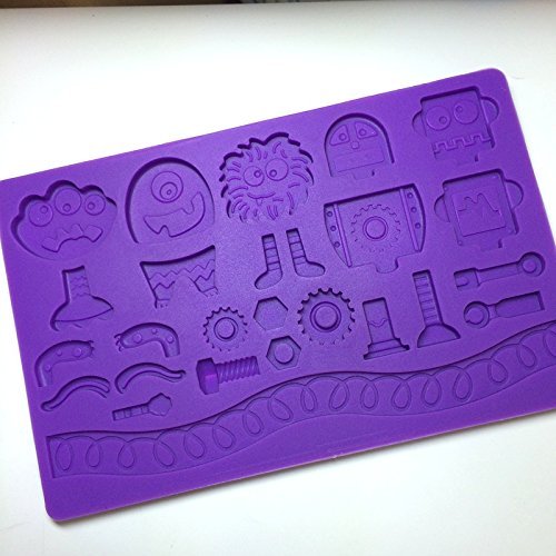 Anyana 3d Toy Story Cupcake Decorating Mold Silicone Mould Fondant Chocolate Bakeware