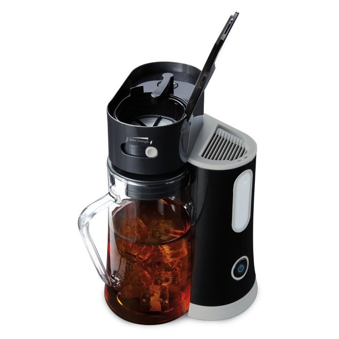 Mr. Coffee 2-in-1 Iced Tea Brewing System with Glass Pitcher, BVMC-TM33
