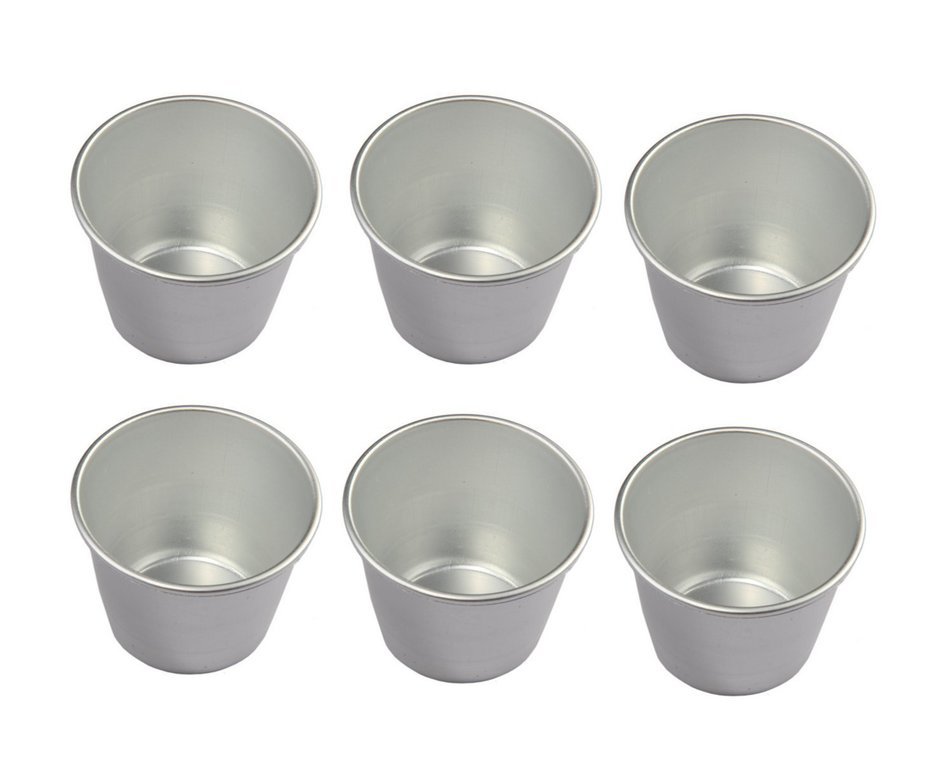 Astra shop Set of 6 Nonstick Individual Tumblers Popovers| Chocolate Molten Pans| Pudding Cups| Raspberry Souffle... N2