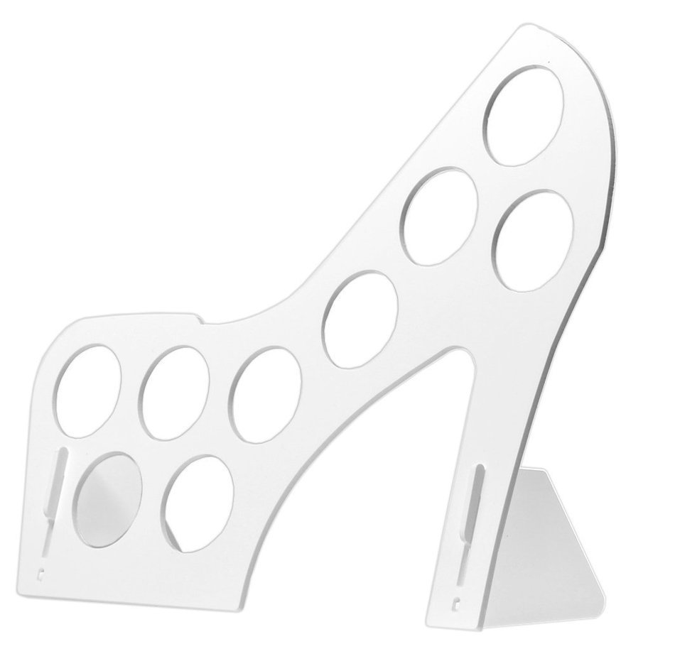 Marketing Holders High Heel Acrylic 9-Slot Keurig K-Cup Holder (Solid Yellow) N8