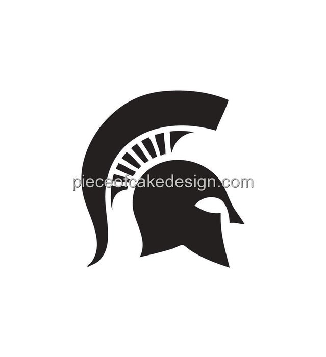 2" Round ~ Spartans Team Mascot ~ Edible Image Cake/Cupcake Topper!!!