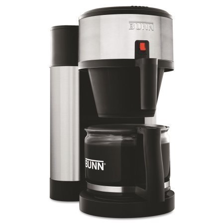 BUNN NHS Velocity Brew 10-Cup Coffee Brewer, Swivel Lid N2