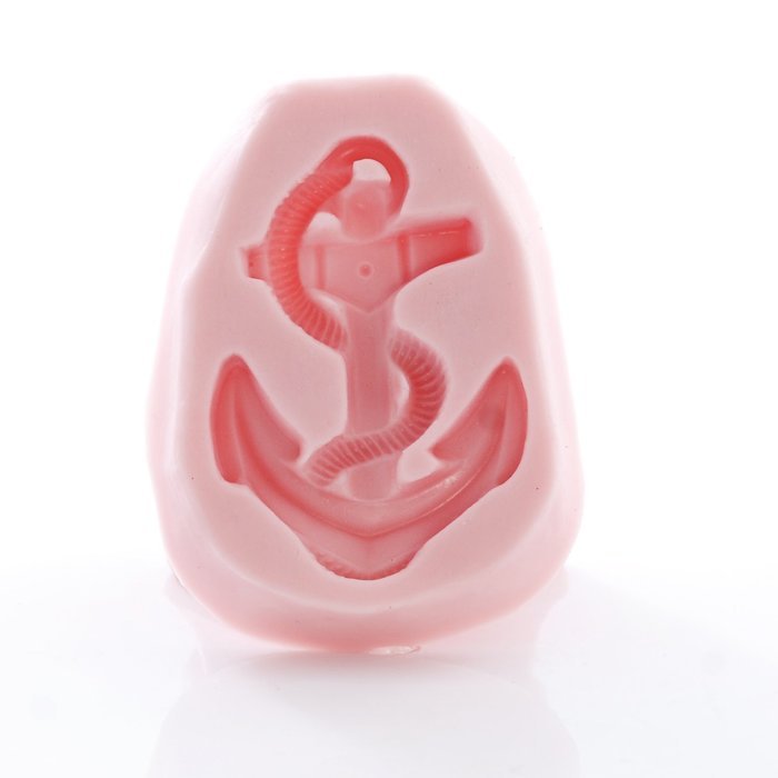 Ship's Anchor Silicone Mold Food Safe Fondant, Chocolate, Candy, Resin, Polymer Clay, Jewelry, Craft Mold N5